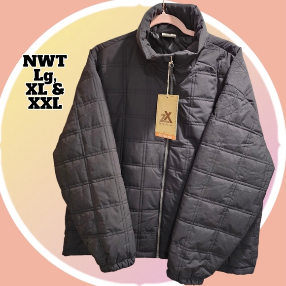 NWT Thermocloud Technology Quilted Puffer Jacket w Pockets XXL - Picture 2 of 16